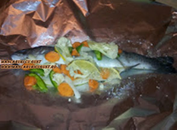 Reteta Pastrav la cuptor cu legume