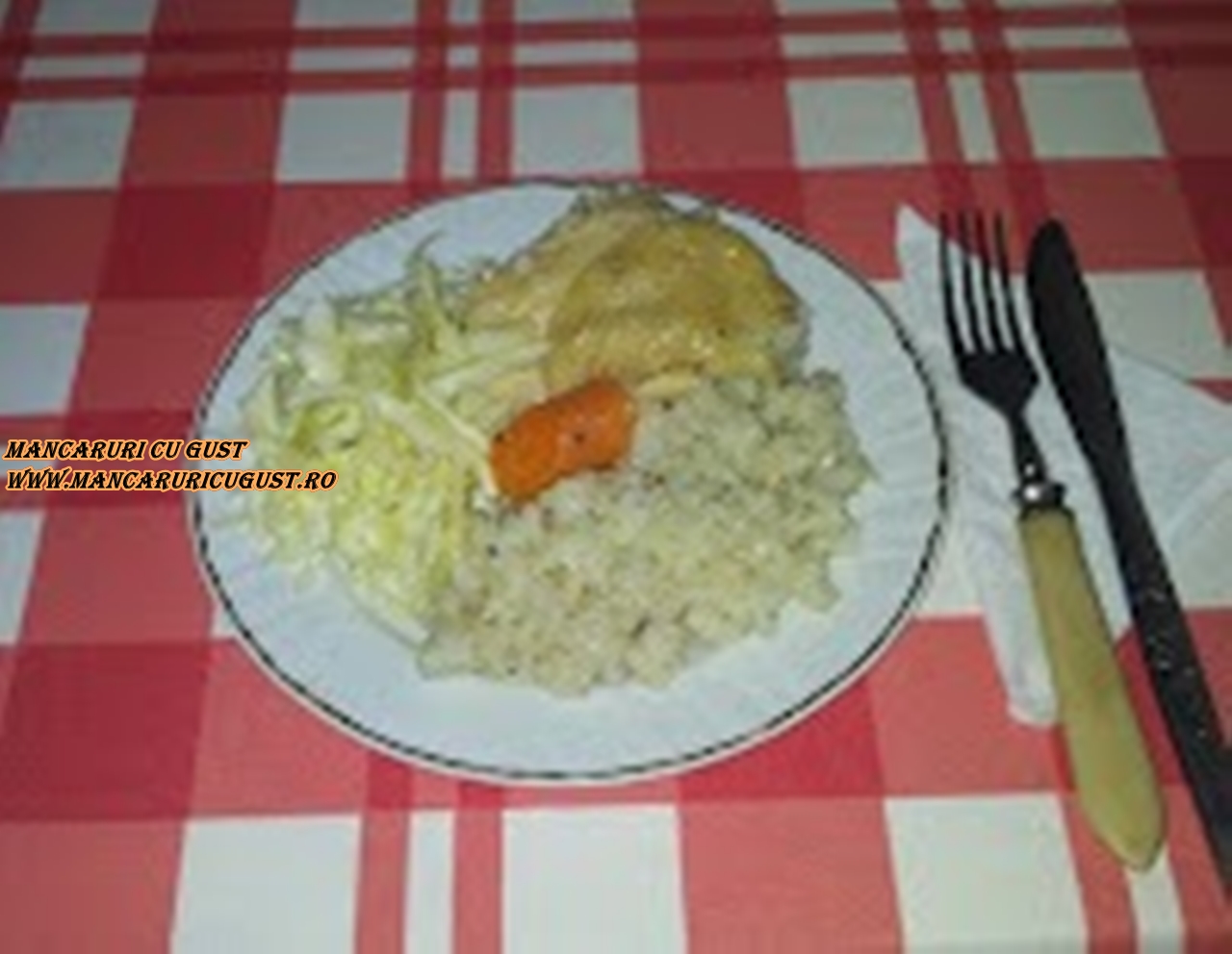 Pilaf cu pui fara prajeli reteta