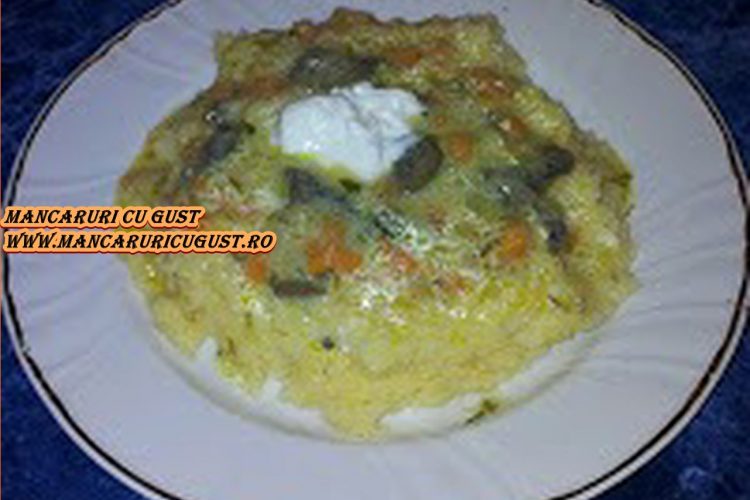 Ciulama de ciuperci reteta simpla