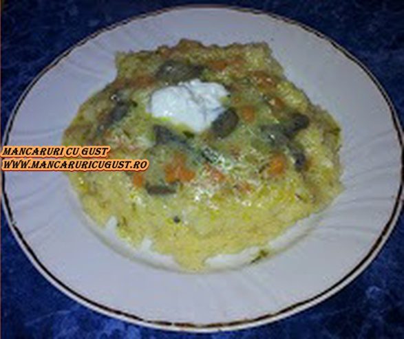 Ciulama de ciuperci reteta simpla