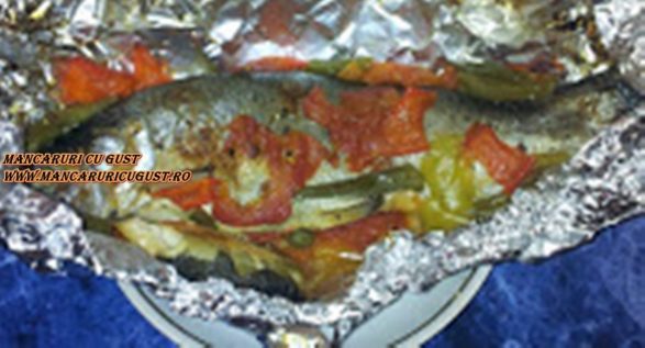 Reteta Pastrav la cuptor in folie