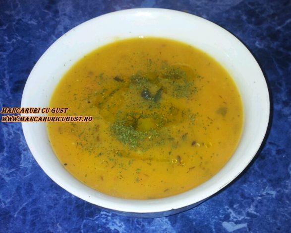 Supa-crema de morcovi reteta de post