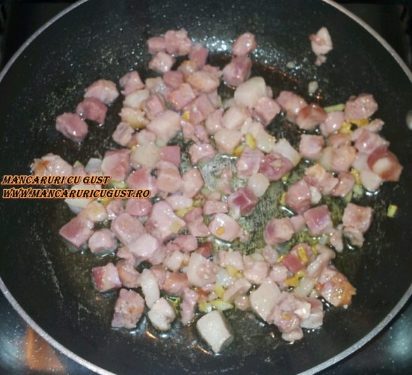 Paste carbonara cu smantana
