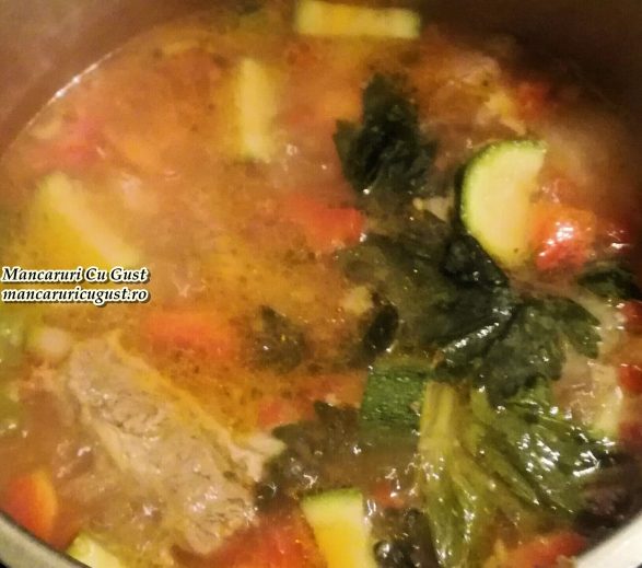 Supa de Orz cu Carne de Manzat Reteta Mancaruri Cu Gust