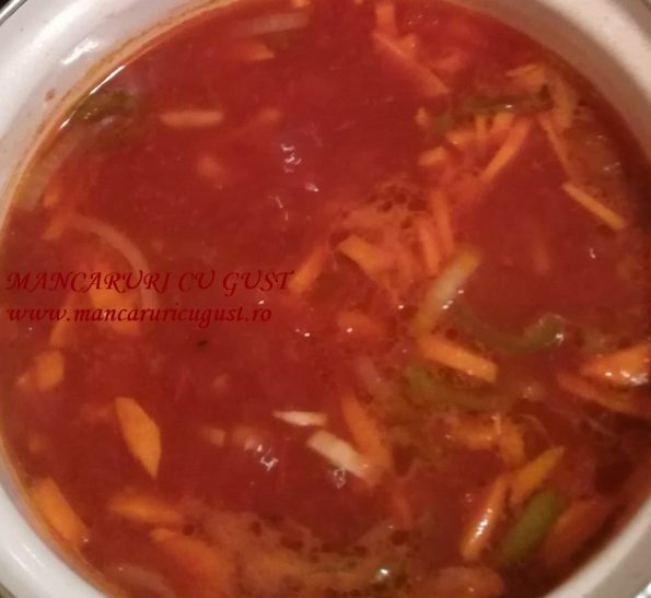 Reteta Ciorba de rosii de post