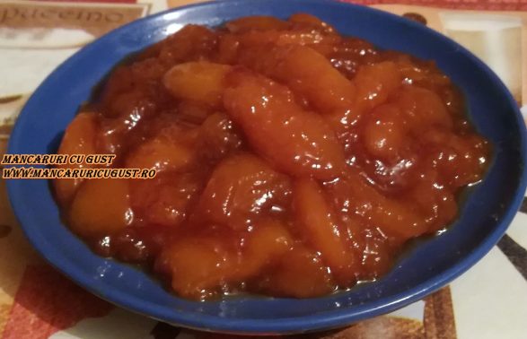 Dulceata de piersici reteta fara conservanti