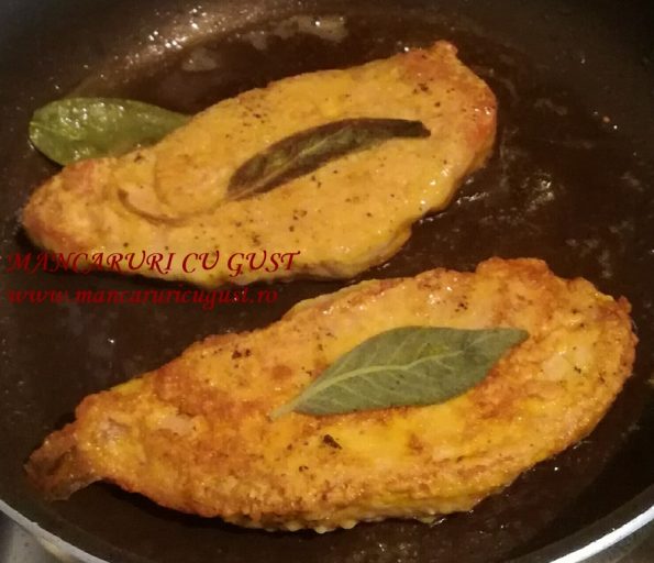 Muschi file de porc cu salvie