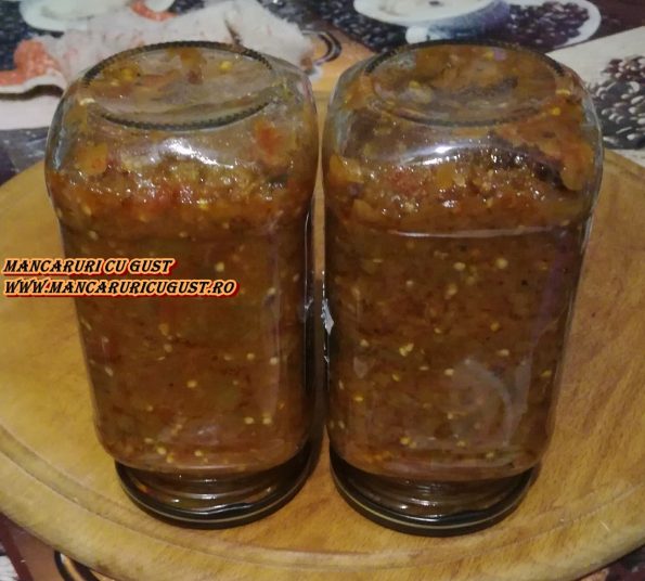 Reteta originala Zacusca de vinete 
