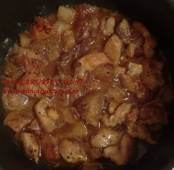 Tochitura de porc reteta