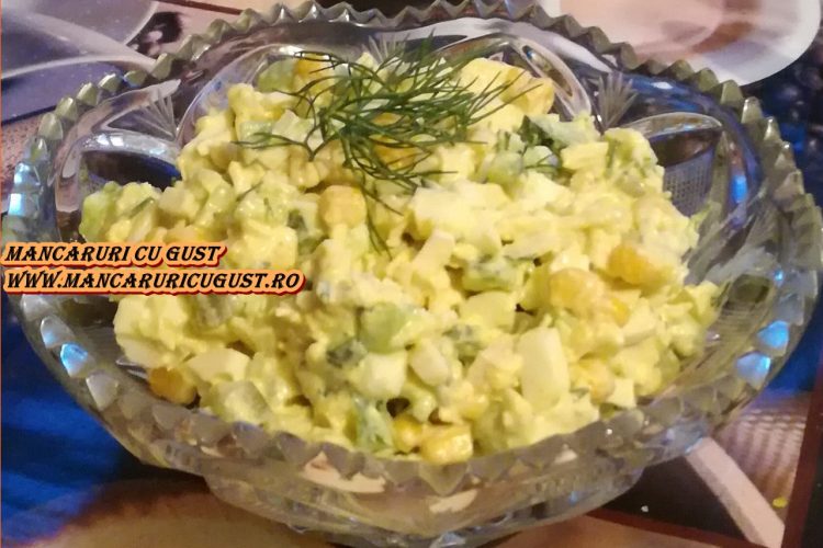 salata de pui cu castraveti
