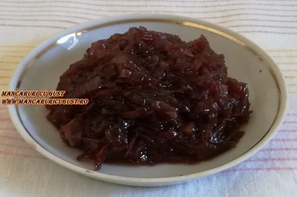 Dulceata de ceapa rosie reteta gustoasa