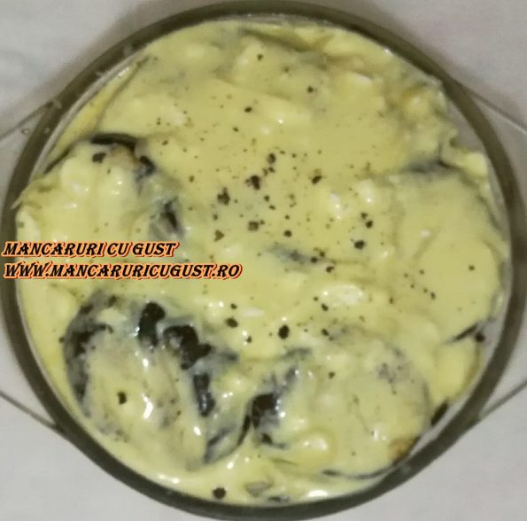 Reteta Musaca de vinete cu smantana