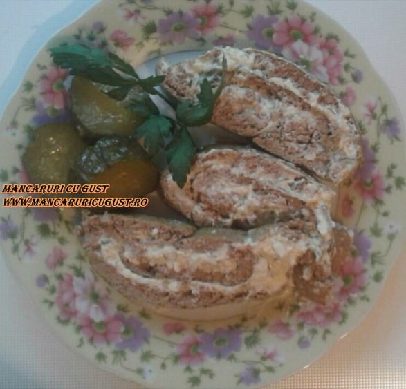 Reteta Rulada din ficatei