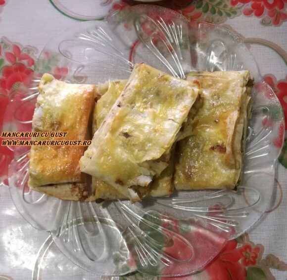 Placinta cu ciuperci reteta