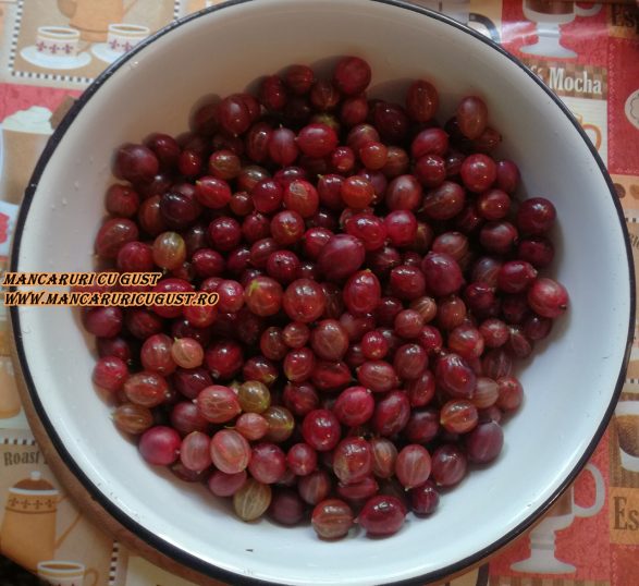 Dulceata de agrise rosii reteta