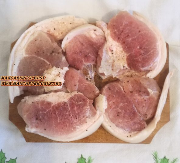 Jambon la tigaie cu portocala