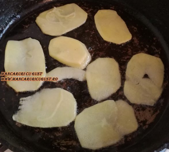 reteta Cipsuri de cartofi la tigaie