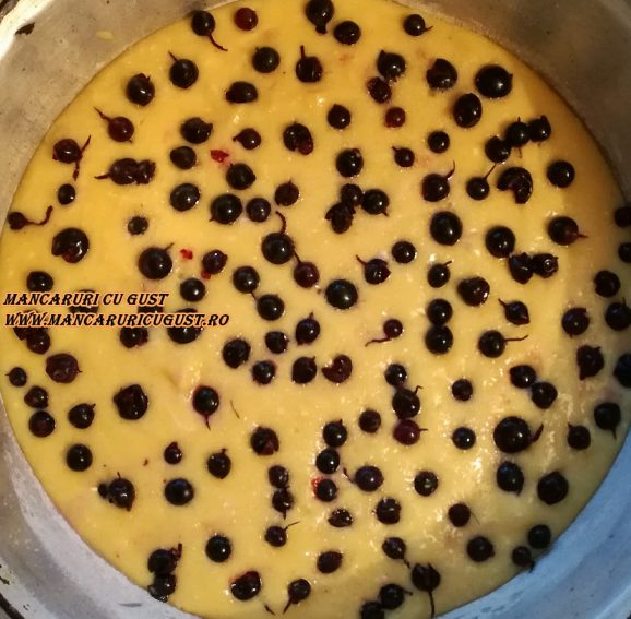 Reteta Prajitura cu coacaze negre