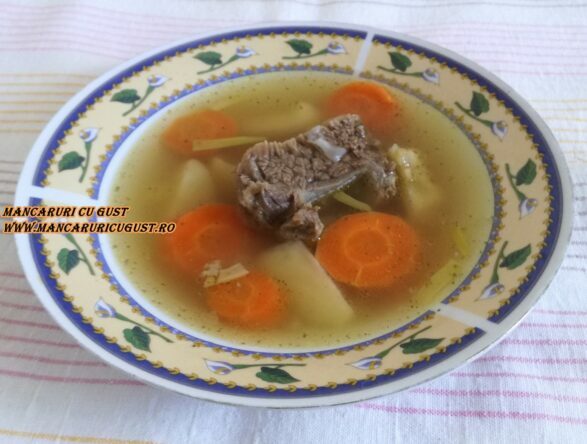 Supa de vacuta reteta simpla dietetica