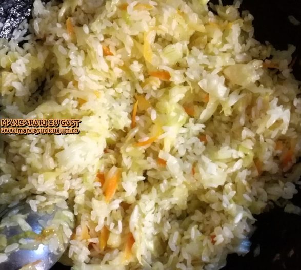 Reteta Orez cu Varza de Post