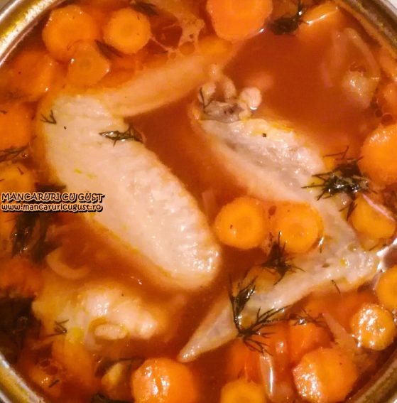 Reteta Bors de Naut cu Aripioare de Pui