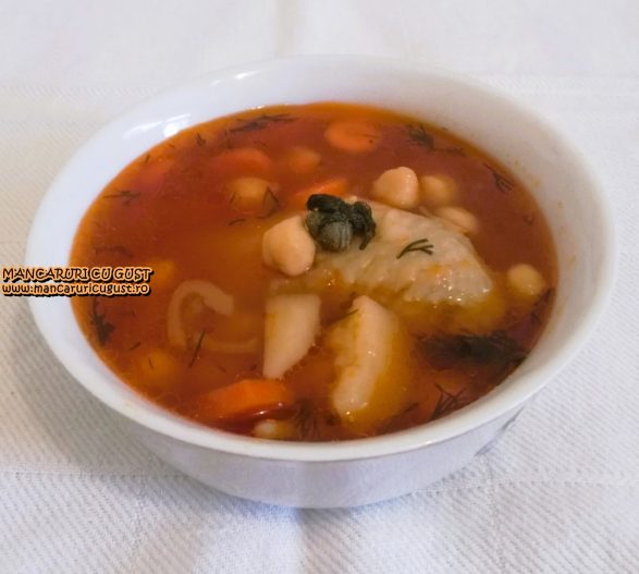 Bors de Naut cu Aripioare de Pui Reteta